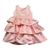 Meilisa Bai Abito Cerimonia Tinta Unita con Fiocco Giromanica per Neonata FL6264N PESCA MEILISA BAI 