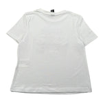Naice T-Shirt Girocollo Tinta Unita con Stampa In Contrasto per Bambina 24128 BIANCO NAICE 