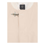 Fay Giubbino Tinta Unita Girocollo con Zip per Bambino FW2P17 BEIGE FAY 