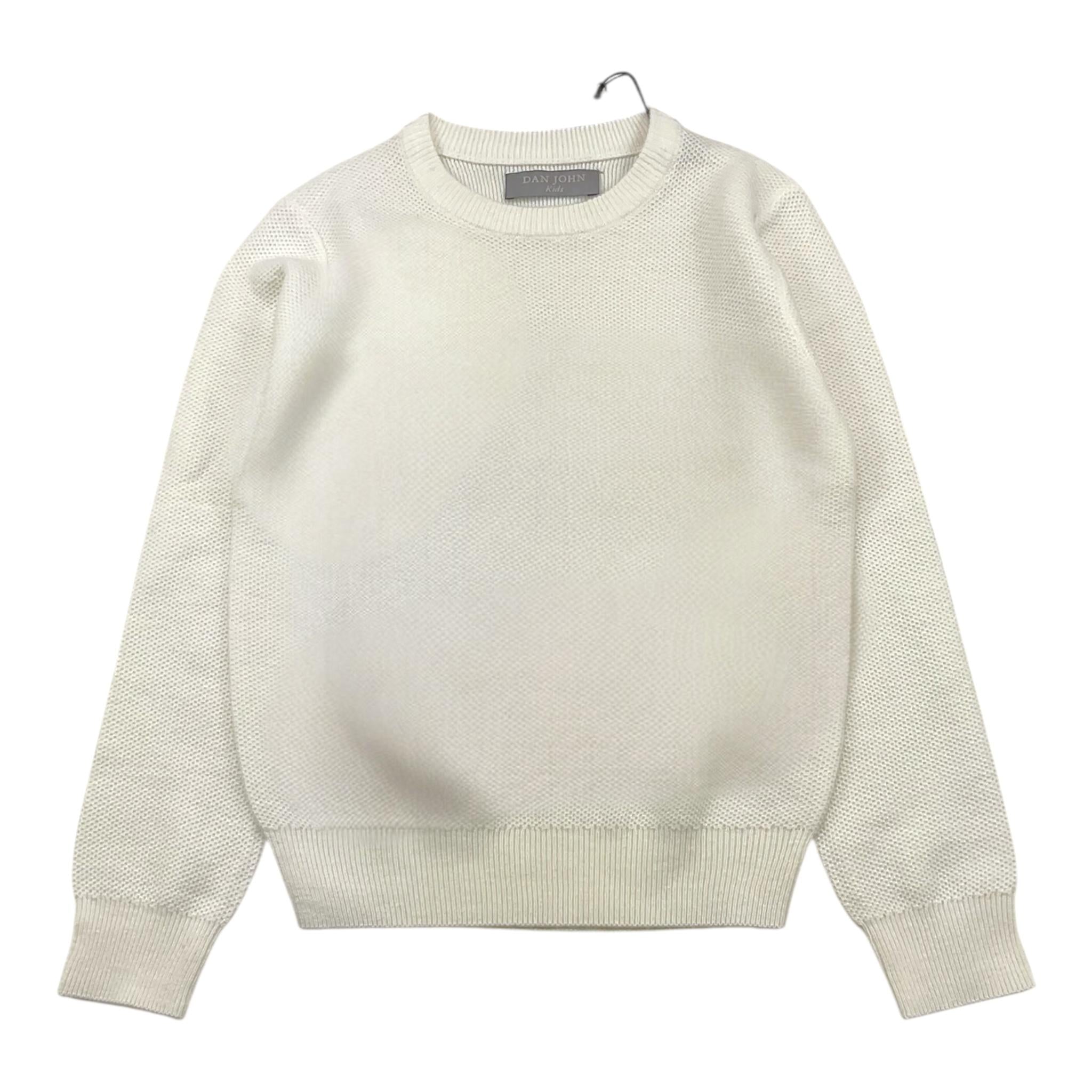DAN JOHN maglia girocollo tinta unita Panna per Bambino MGD5308JX PANNA DAN JOHN 