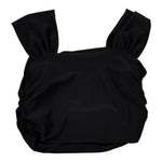 Lu Lu By Miss Grant Top Tinta Unita A Bretelle per Bambina LL3489 NERO LU LU BY MISS GRANT 