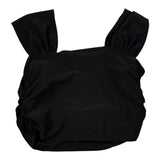 Lu Lu By Miss Grant Top Tinta Unita A Bretelle per Bambina LL3489 NERO LU LU BY MISS GRANT 