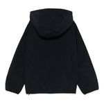 Emporio Armani Giubbino Tinta Unita con Cappuccio per Bambino EB000097 BLU EMPORIO ARMANI 