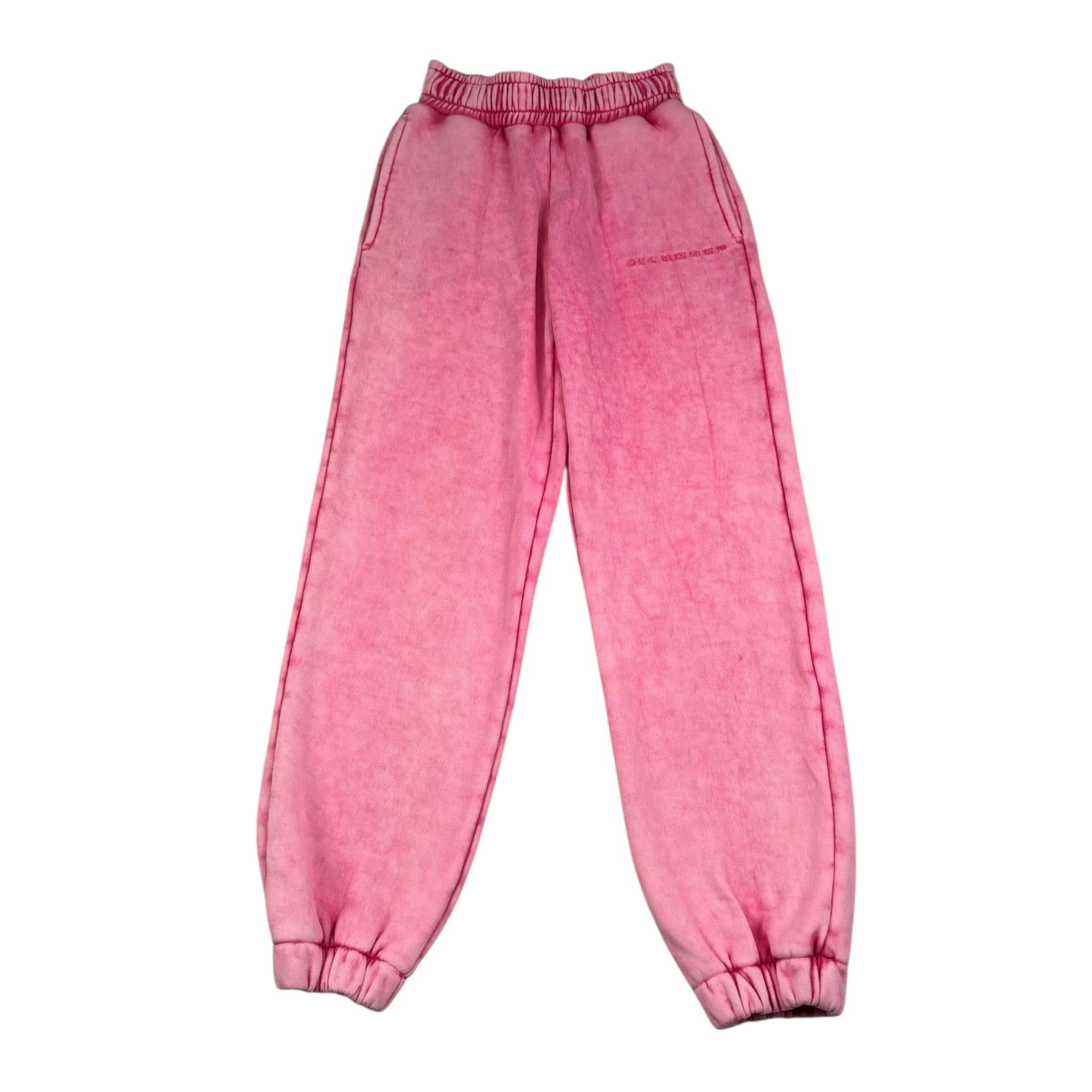 John Richmond Pantalone Modello Tuta Tinta Unita con Elastico In Vita per Bambina RGP26158PA ROSA JOHN RICHMOND 