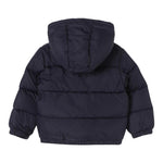 TOMMY HILFIGER giubbino tinta unita con zip e cappuccio Blu per Neonato KN0KN01909 BLU TOMMY HILFIGER 