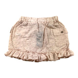 Bamboom+Babies Gonna Tinta Unita Traforata Con Ricami Rosa Per Neonata