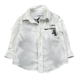 Iceberg Camicia Tinta Unita con Stampa per Bambino CMICE5113BJ BIANCO ICEBERG 
