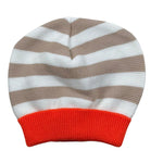 Le Coconne Cappell Tricolore con Fantasia A Righe per Neonato LCN0558 PANNA LE COCONNE 