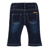MINI BANDA jeans modello a zampa tinta unita Blu per Neonata A721 BLU MINI BANDA 