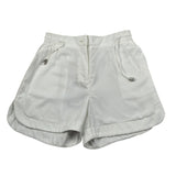 Manila Grace Short Tinta Unita con Elastico In Vita per Bambina MG2657 BIANCO MANILA GRACE 