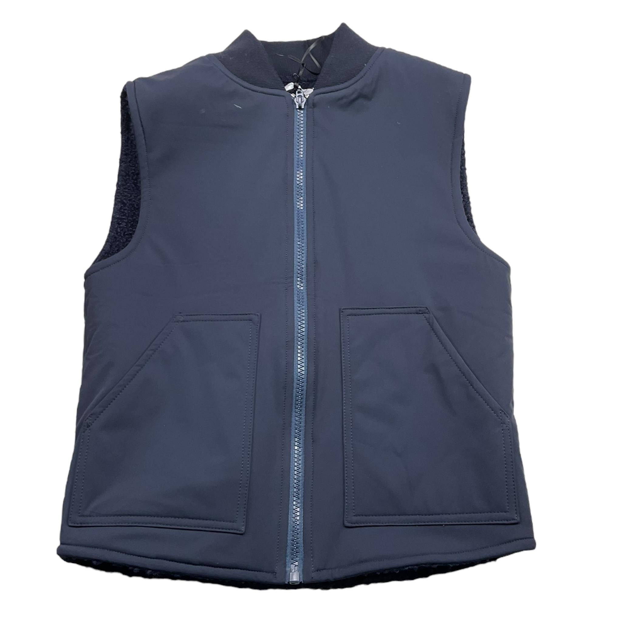PAOLO PECORA giubbino modello smanicato tinta unita con zip Blu per Bambino PP4169 BLU PAOLO PECORA 