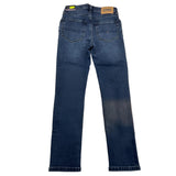 TOMMY HILFIGER jeans tinta unita con girovita regolabile Blu per Bambino KB0KB08269 BLU TOMMY HILFIGER 