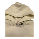 SUNS  felpa chiusa con cappuccio tinta unita Panna per Bambino MFS5310U PANNA SUNS 