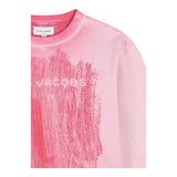 MARC JACOBS felpa chiusa girocollo tinta unita Rosa per Bambina W60291490 ROSA MARC JACOBS 