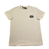 Emporio Armani T-Shirt Girocollo Tinta Unita per Bambino 3L4TFG PANNA EMPORIO ARMANI 