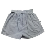 Philosophy Short Fantasia A Righe Bicolore Bianco/Blu Per Bambina