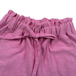 Malvi & Co Short tinta unita con Elastico In Vita Rosa per Bambina S25M032SHLC ROSA MALVI & CO 
