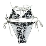 John Richmond Costume 2 Pezzi Triangolo-Mutandina per Bambina RGP26029CO BIANCO JOHN RICHMOND 
