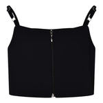 Marc Ellis Top Tinta Unita Bretelline per Bambina JMJTP01255X NERO MARC ELLIS 