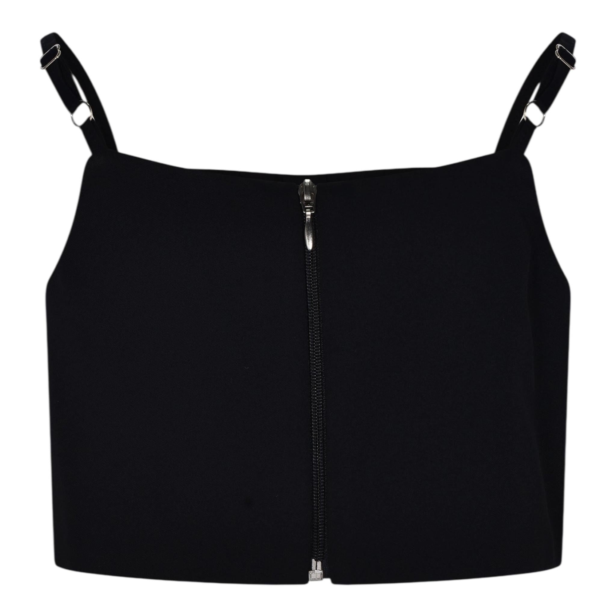 Marc Ellis Top Tinta Unita Bretelline per Bambina JMJTP01255X NERO MARC ELLIS 