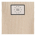 Dou Dou Maglia Tinta Unita con Logo Retro per Bambina DW9P10X BEIGE DOU DOU 