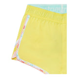 Stella Mccartney Short Tinta Unita Con Profili In Contrasto Giallo Per Bambina