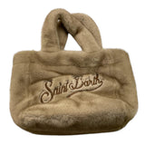 SAINT BARTH borsa tinta unita peluche Beige per Bambina COLETTESOFT BEIGE SAINT BARTH 