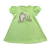 Liu Jo Abito Tinta Unita con Brillantini per Neonata KA5037N VERDE LIU JO 