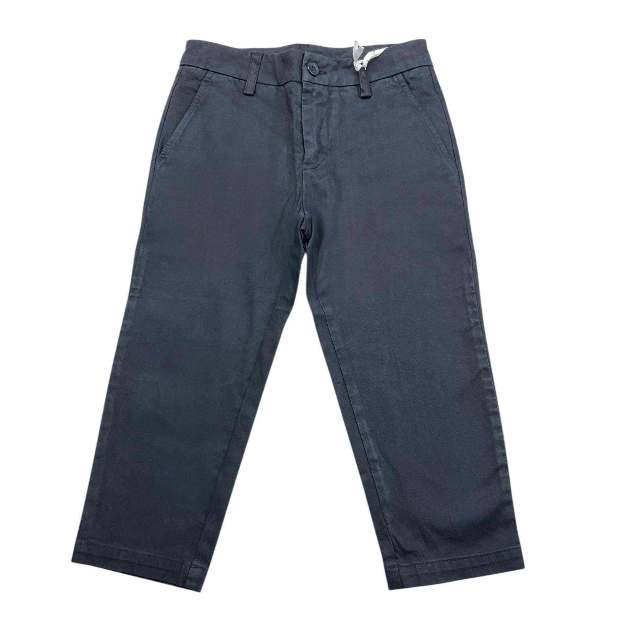 DONDUP pantalone tinta unita con girovita regolabile Blu per Bambino DMPA002 BLU DONDUP 
