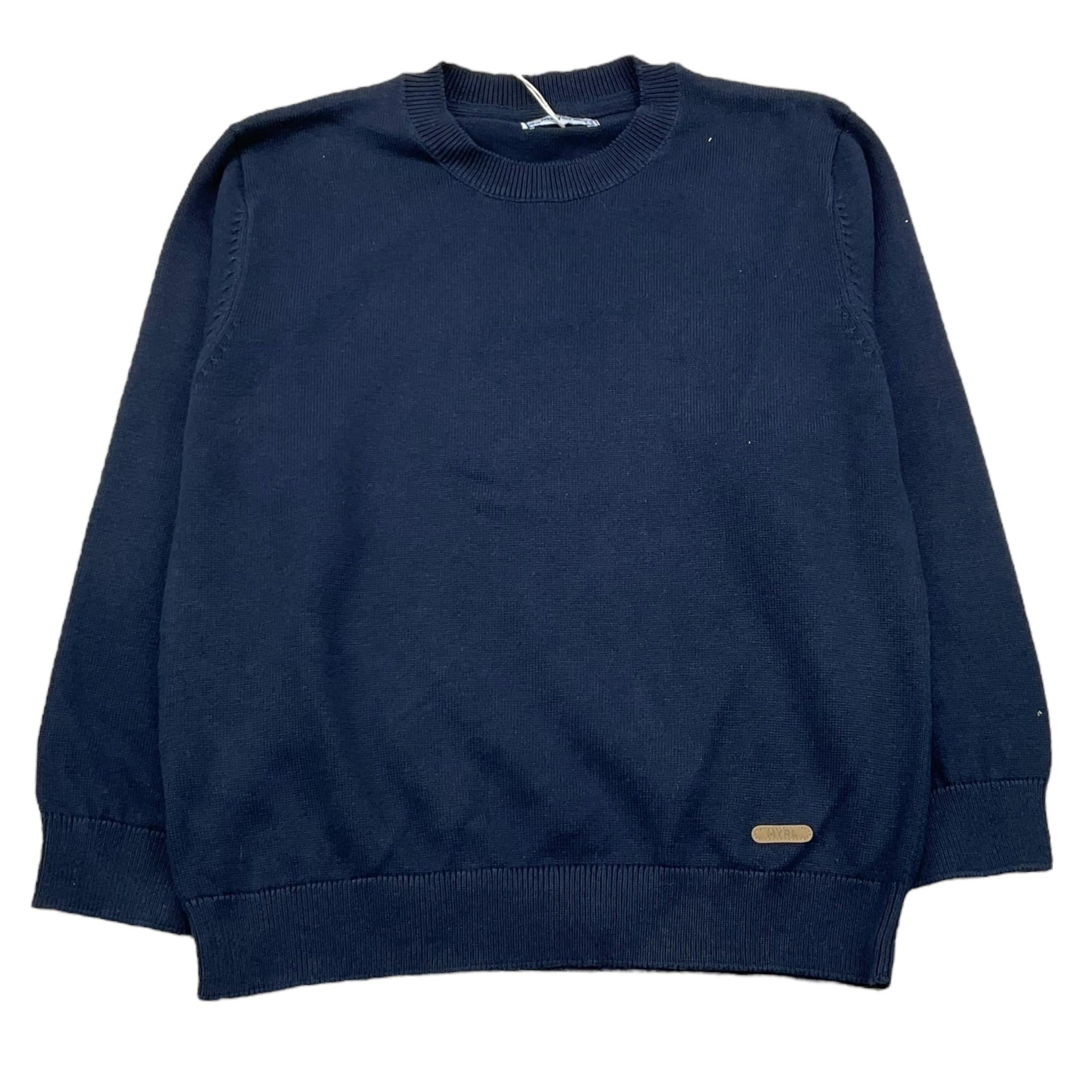 MAYORAL maglia girocollo tinta unita Blu per Bambino 323XXX BLU MAYORAL 