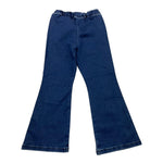 LIU JO jeans tinta unita modello zampa con elastico in vita Blu per Bambina KF3032 BLU LIU JO 