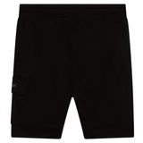 Calvin Klein Bermuda Tuta tinta unita con Logo Nero per Bambino IB0IB02440 NERO CALVIN KLEIN 