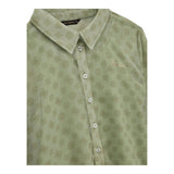 Guess Camicia Manica Lunga Tinta Unita  per Neonata J4YH01WA2T0 VERDE GUESS 