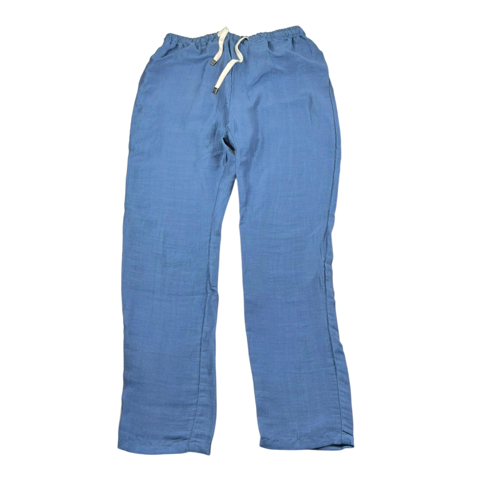 Emanuel Pris Pantalone Tinta Unita con Elastico In Vita per Bambino EPT6224RX BLU EMANUEL PRIS 