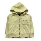 John Richmond Felpa con Zip E Cappuccio Tinta Unita con Logo per Neonato RIP26004FE GIALLO JOHN RICHMOND 