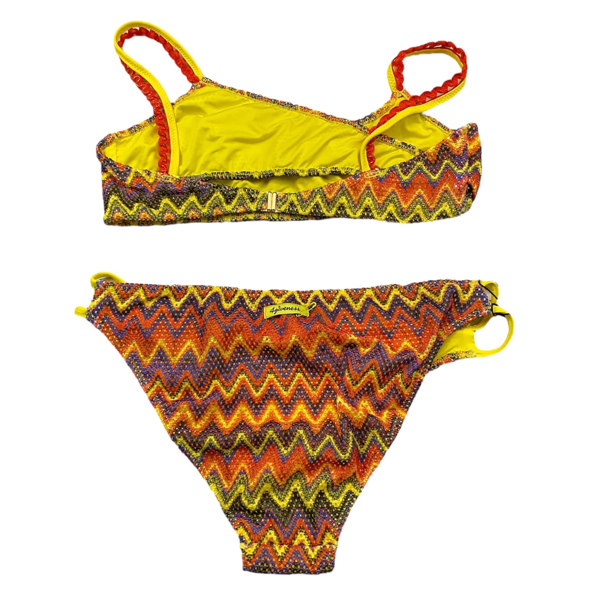 4Giveness Costume 2 Pezzi Fascia-Slip Multicolor per Bambina DJDIKE MULTICOLOR 4GIVENESS 