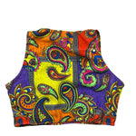 4Giveness Top Tinta Unita con Fantasia per Bambina FGCG3907X VIOLA 4GIVENESS 