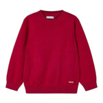 MAYORAL maglia girocollo tinta unita Rosso per Bambino 323XX ROSSO MAYORAL 
