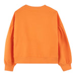 Kenzo Felpa Girocollo Tinta Unita con Stampa per Bambina K61049X ARANCIONE KENZO 