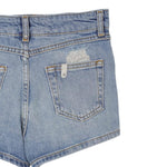 Liu Jo Short In Denim Tinta Unita con Girovita Regolabile per Bambina GA5098X AZZURRO LIU JO 