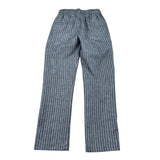 Over-D Pantalone Tinta Unita con Fantasia A Righe per Bambino OK1255SPN BLU OVER-D 