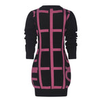 MARC ELLIS abito tinta unita con stampa mezzo collo Nero per Bambina JMJDR00110XX NERO MARC ELLIS 