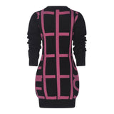 MARC ELLIS abito tinta unita con stampa mezzo collo Nero per Bambina JMJDR00110XX NERO MARC ELLIS 