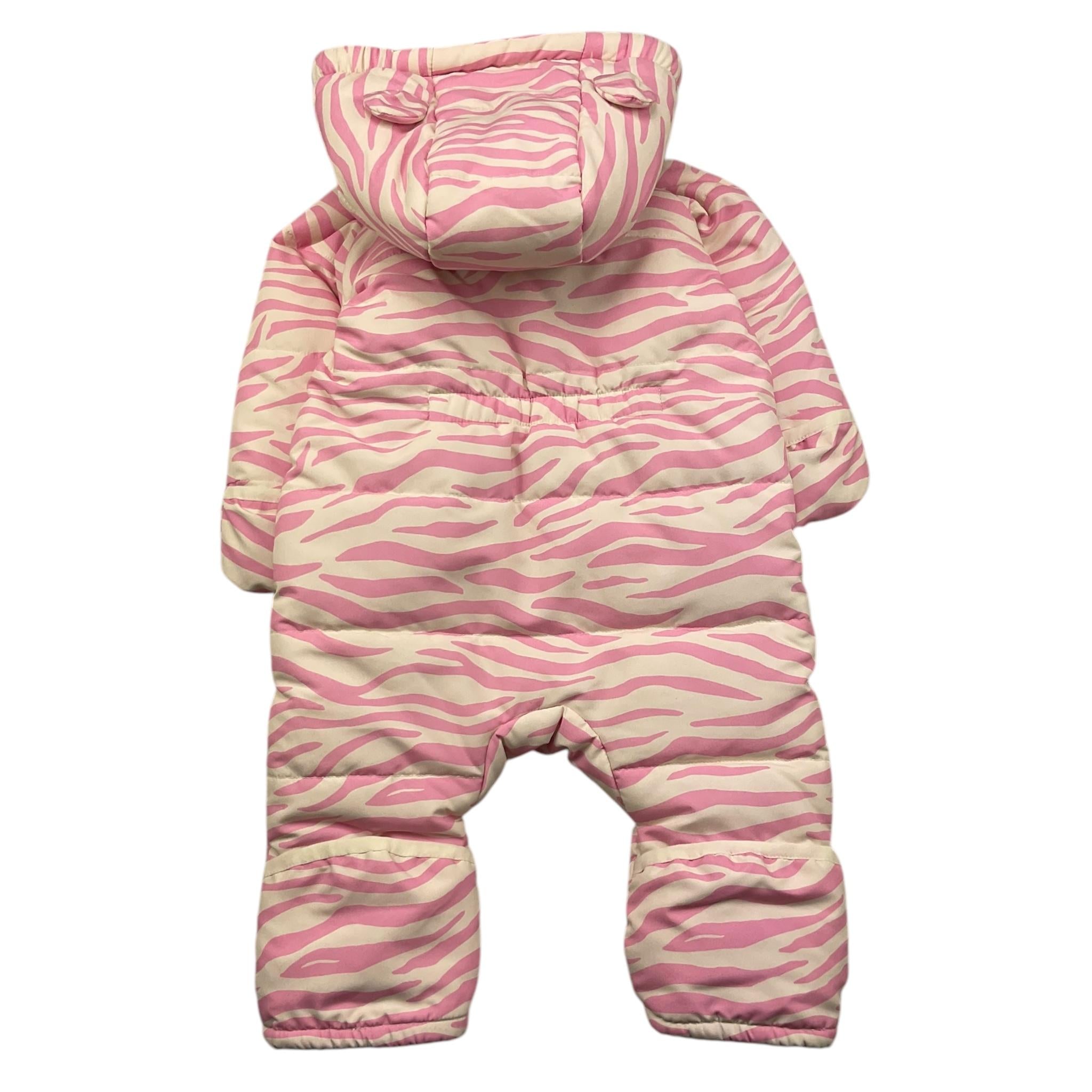 SAINT BARTH eskimo fantasia zebrata bicolore Rosa per Neonata GLACEZ ROSA SAINT BARTH 