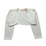 Please Coprispalle Tinta Unita per Neonata LG08032G73 BIANCO PLEASE 