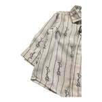 Cesare Paciotti Camicia Manica Lunga Tinta Unita con Logo per Neonato CMP5159B BIANCO CESARE PACIOTTI 