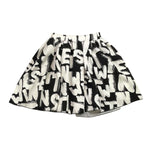 TWINSET gonna tinta unita logata Nero per Bambina 232GJ2252 NERO TWINSET 