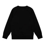 CALVIN KLEIN felpa tinta unita con logo girocollo Nero per Bambino IB0IB02326 NERO CALVIN KLEIN 