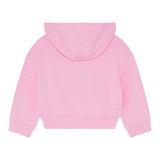 PATRIZIA PEPE felpa tinta unita con cappuccio e logo Rosa per Bambina 7M0857 ROSA PATRIZIA PEPE 