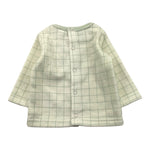 YATSI BABY maglia in velluto tinta unita con stampa Verde per Neonato 24200209 VERDE YATSI BABY 